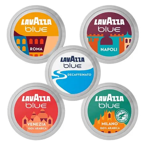 Lavazza Blue Capsule Originali - Napoli - Milano - Roma - 100 pz