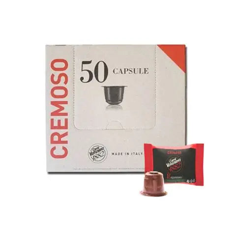 Caffè Vergnano Capsule Compatibili Nespresso® – Miscela Cremosa – 50 pz