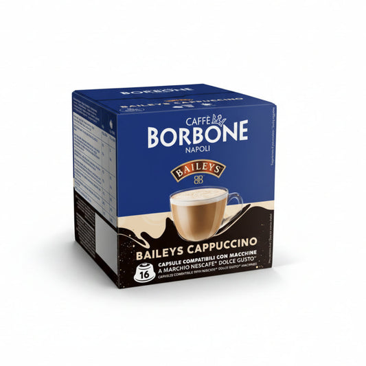BORBONE Capsule Compatibili Dolce Gusto® – Gusto Baileys® – 16 pz