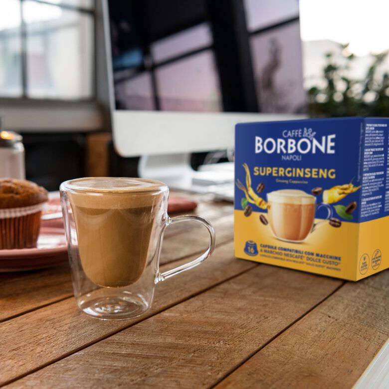 Borbone Capsule Compatibili Dolce Gusto® – SuperGinseng – 16 pz