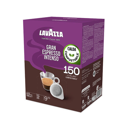Lavazza Cialde ESE 44mm - Intenso - 150 pz
