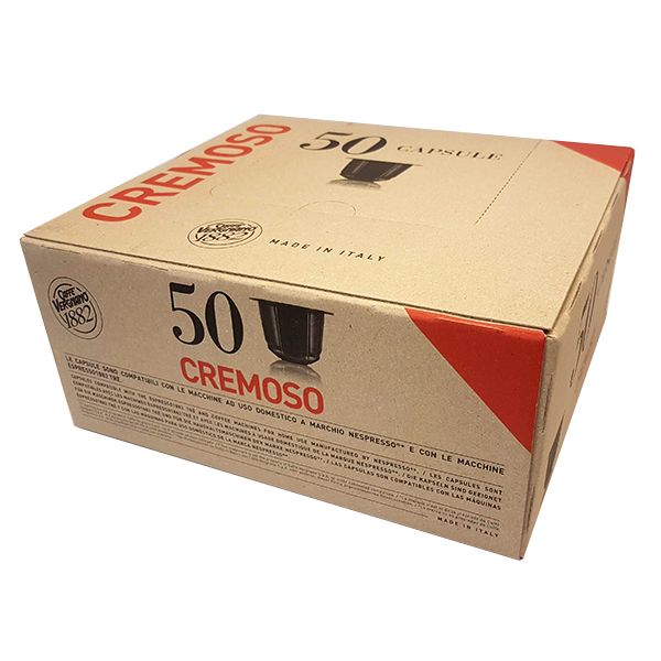 Caffè Vergnano Capsule Compatibili Nespresso® – Miscela Cremosa – 50 pz