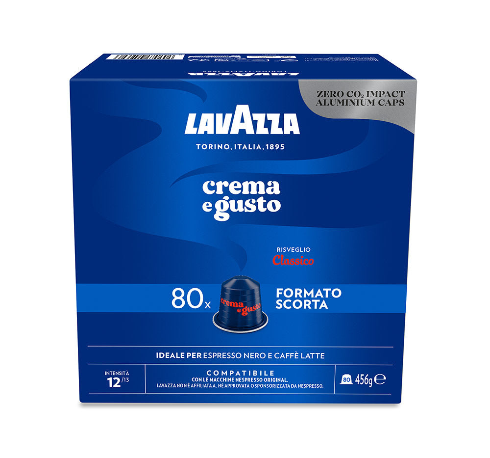 Lavazza Capsules Compatibles Nespresso® – Goût Classique Bleu – 10 pz