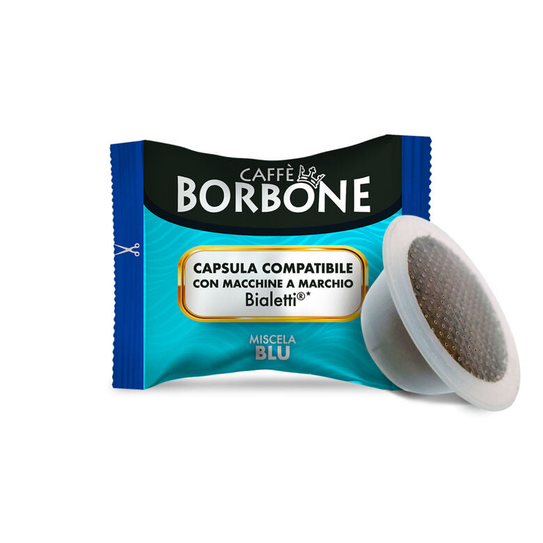 Cápsulas Borbone Compatibles con Bialetti - Mezcla Roja - 100 uds.