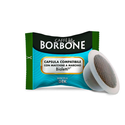 Cápsulas Borbone Compatibles con Bialetti - Mezcla Roja - 100 uds.