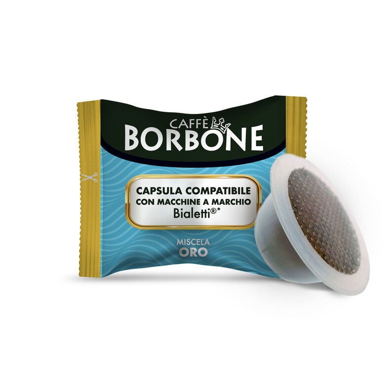 Cápsulas Borbone Compatibles con Bialetti - Mezcla Roja - 100 uds.
