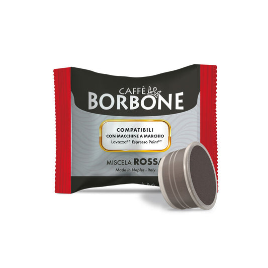 Borbone Capsule Compatibili Lavazza®* Espresso Point®* - Miscela Rossa - 100 pz