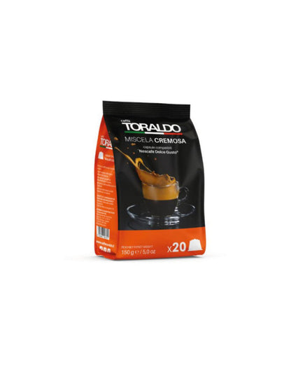 Toraldo Capsule Compatibili Dolce Gusto® – Miscela Cremosa – 100 pz