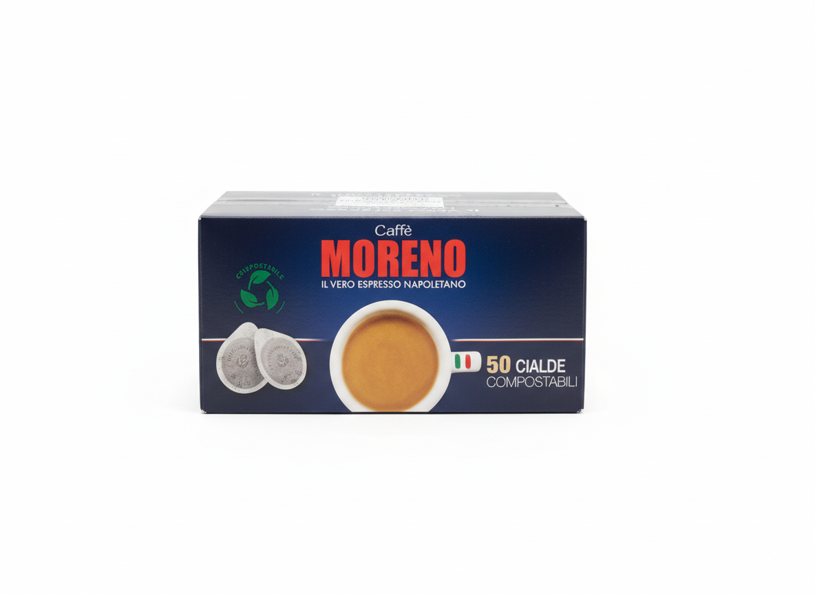 Moreno ESE Pods 44mm – Espresso Blend – 50 pcs