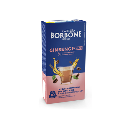 Cápsulas Borbone Compatibles Nespresso® - Ginseng Zero - 10 uds.