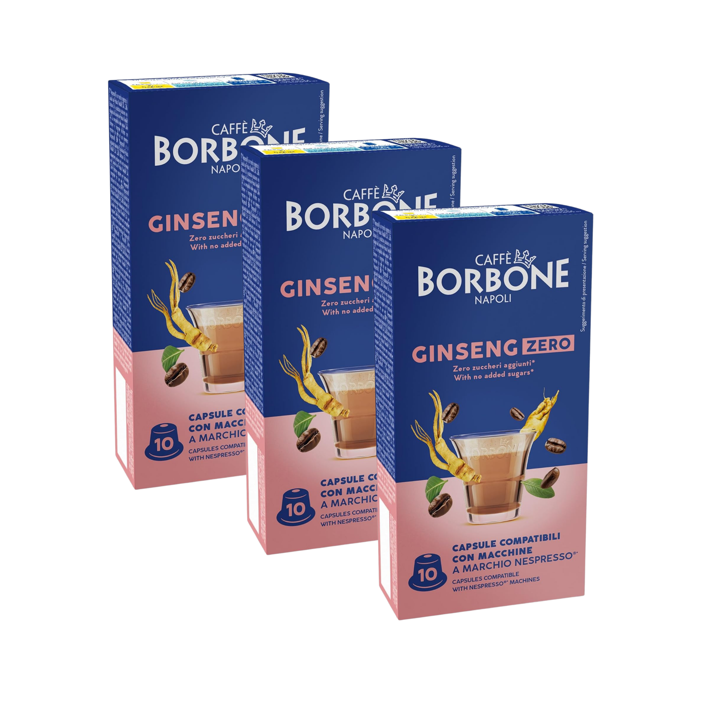 Borbone Capsule Compatibili Nespresso® - Ginseng Zero - 10 pz