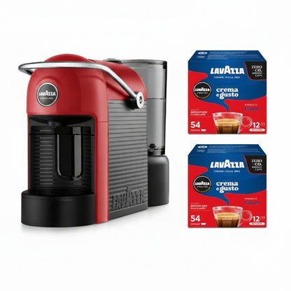 KIT- Macchina A Modo Mio con 108 capsule originali Lavazza Crema & Gusto