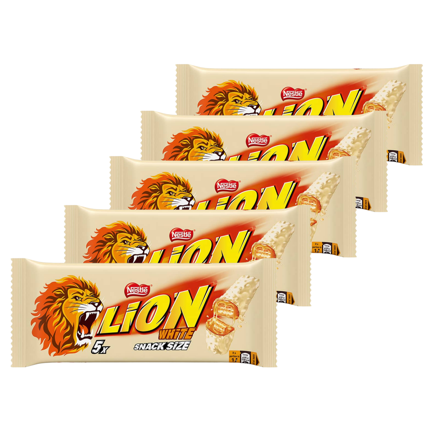 León Blanco 40gr X 5 uds