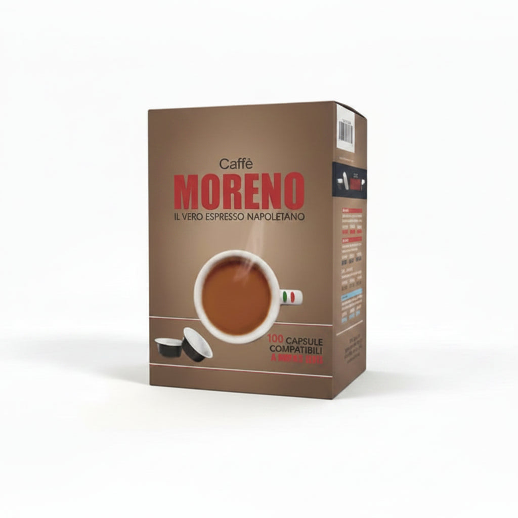 Moreno Capsule Compatibili A Modo Mio® – Miscela Espresso Bar – 50 pz
