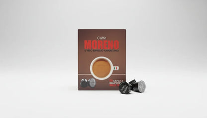 MORENO Capsule Compatibili Dolce Gusto® – Aroma Espresso – 50 pz