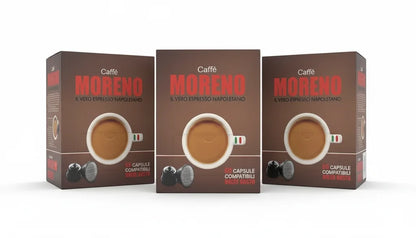 MORENO Capsule Compatibili Dolce Gusto® – Aroma Espresso – 50 pz