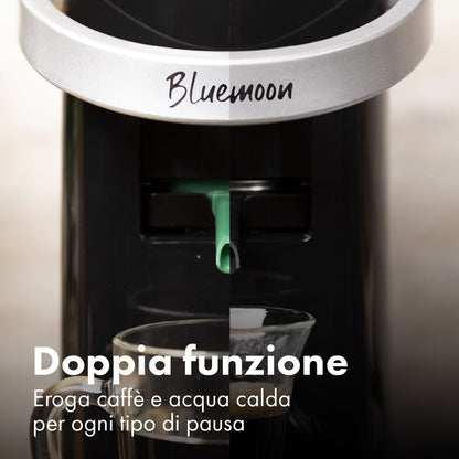 BORBONE Bluemoon Macchina del caffè a cialde Nera