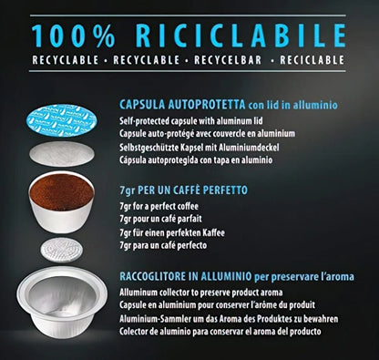 Bialetti Capsule Originali - 64 pz