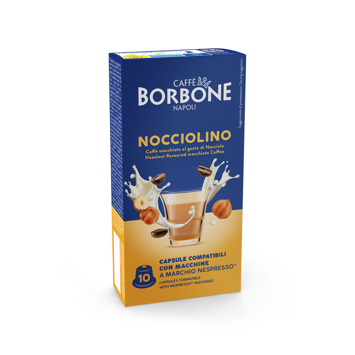 Borbone Capsule Compatibili Nespresso® – Nocciolino – 10 pz